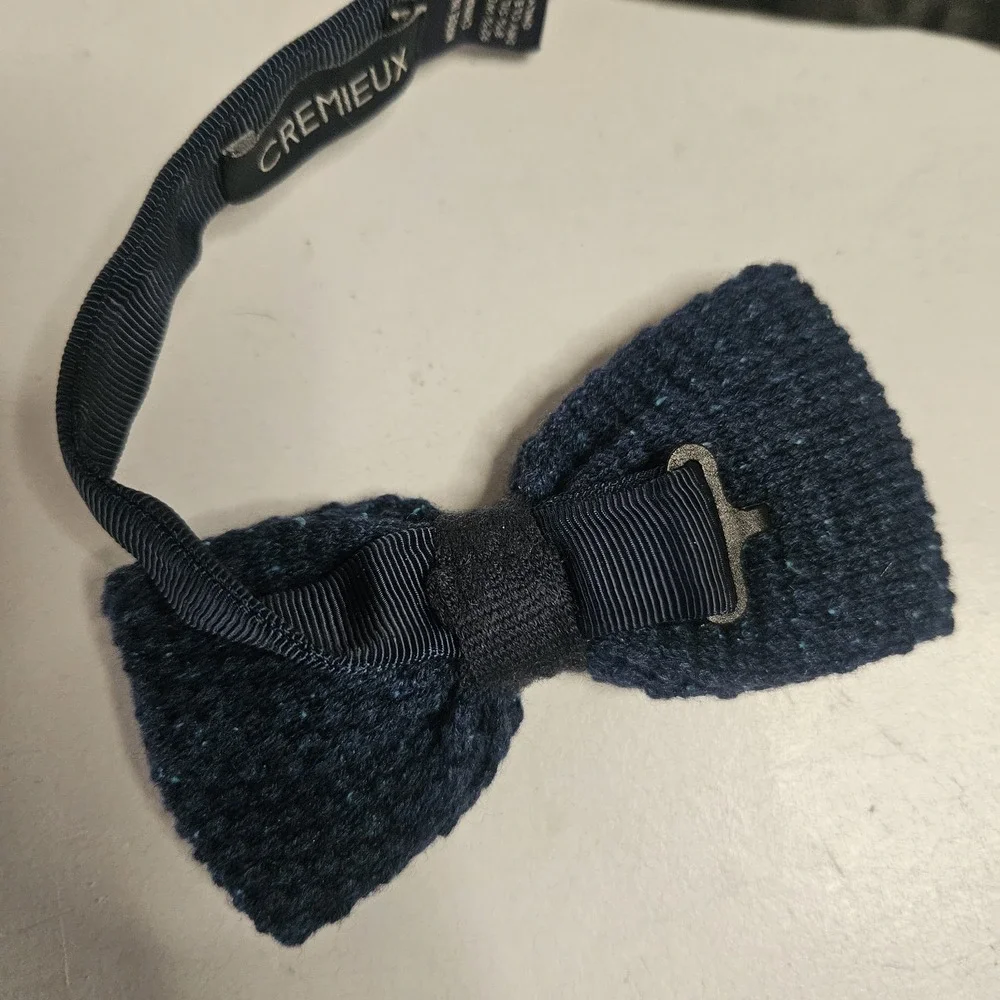 Cremieux Mens‎ Bow Tie Adjustable Pretied Knit